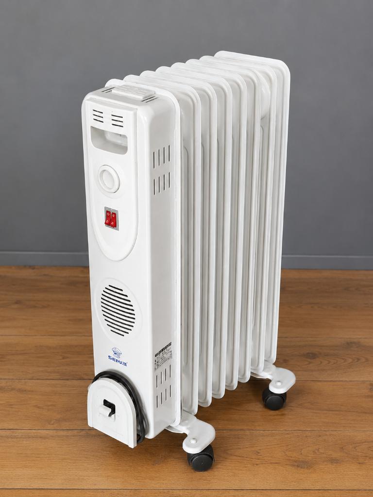Mobiele oliegevulde radiator–krachtige en stille verwarming, Bricolage & Construction, Chauffage & Radiateurs, Comme neuf, Radiateur