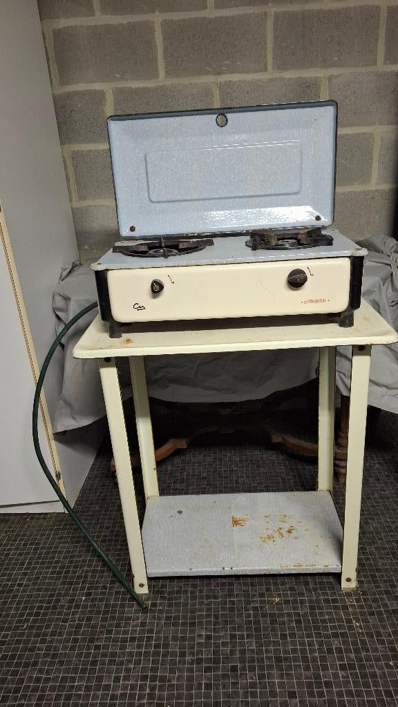 Vintage fornuis, Elektronische apparatuur, Fornuizen, Ophalen, Gebruikt, Vrijstaand, Gas