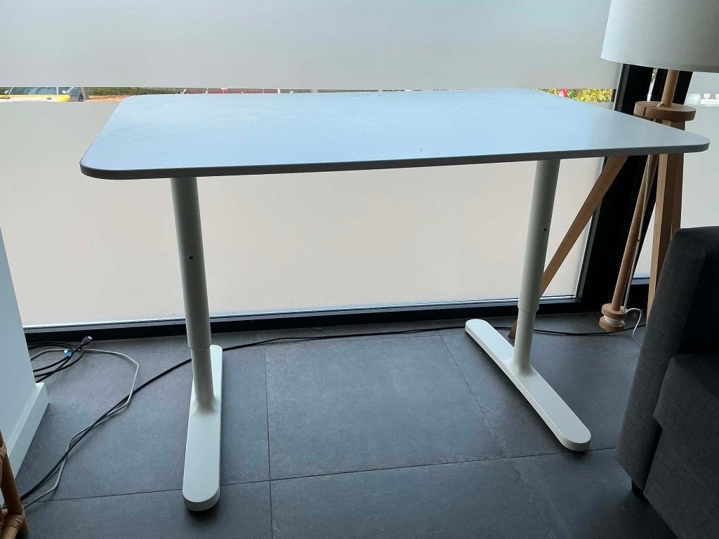 Ikea Bureau, Huis en Inrichting, Bureaus, Ophalen, Gebruikt, 120 cm, Hout