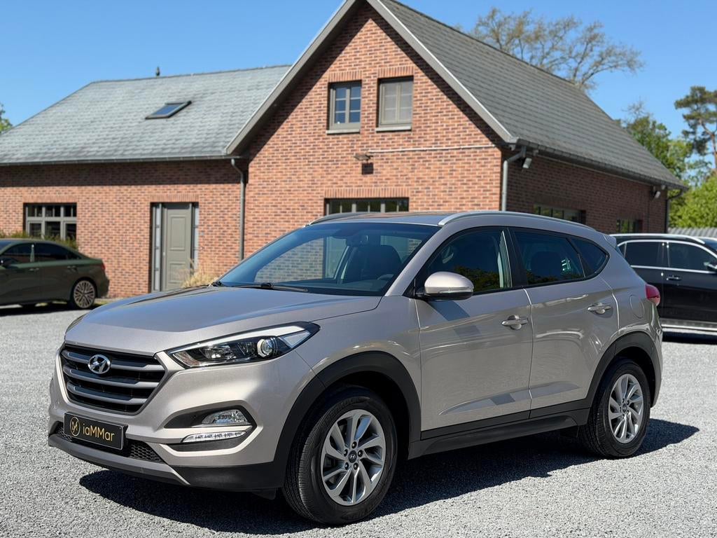 HYUNDAI TUCSON - 2.0D - 4x4 - AUTOMAAT, Auto's, Stof, 1995 cc, Overige kleuren, Bedrijf