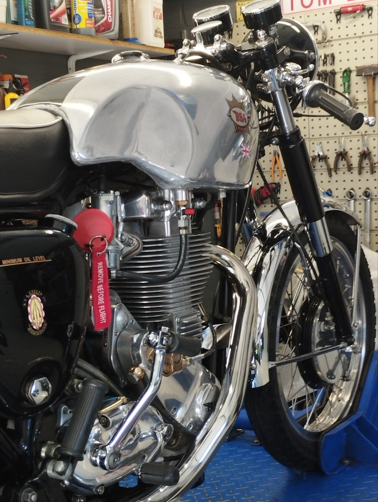 BSA GOLD STAR 500, Motoren, Ophalen of Verzenden