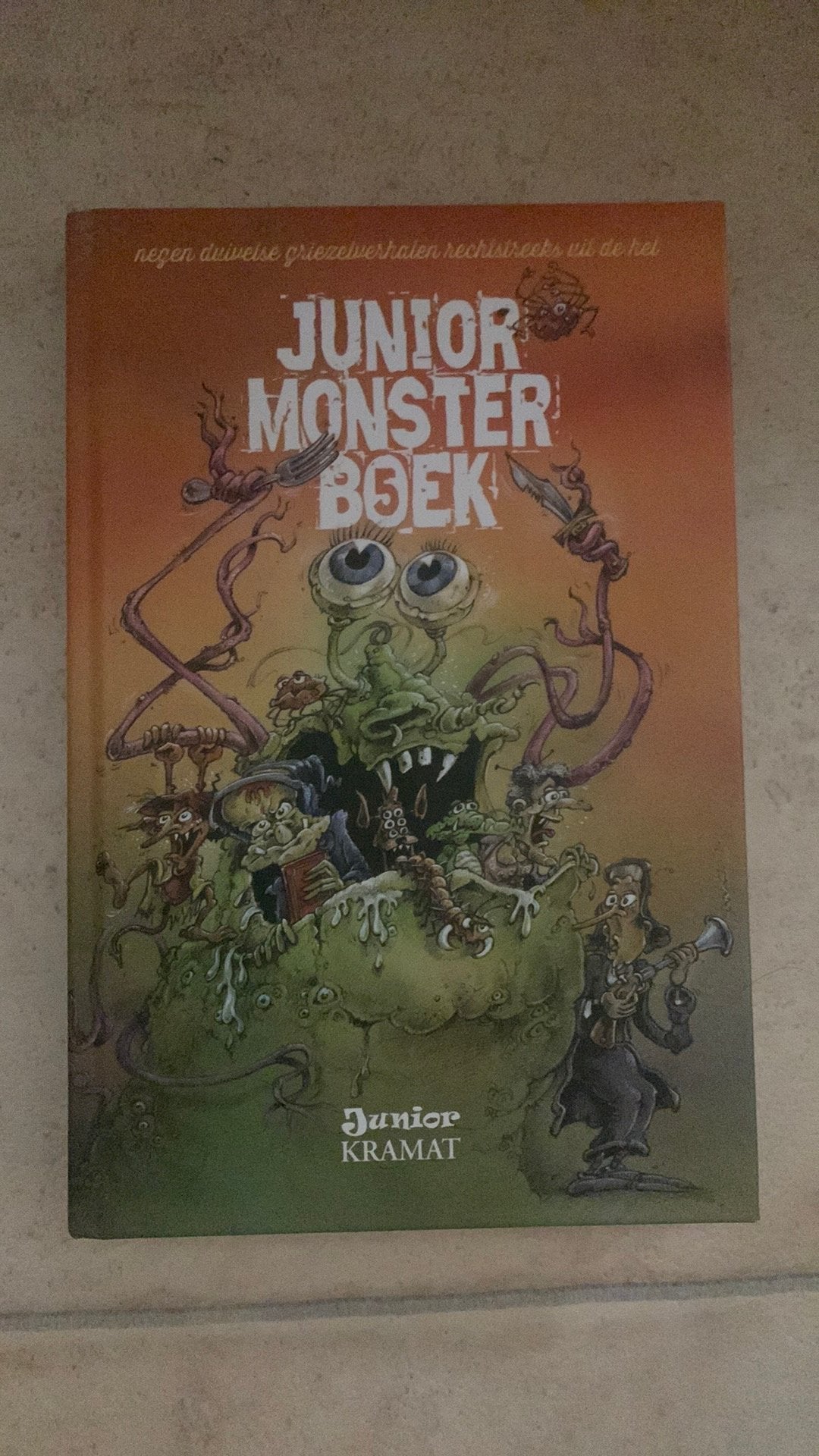 Junior monster boek - 5 - Junior Kramat, Boeken, Ophalen of Verzenden, Nieuw, Rob Baetens; Nico De Braeckeleer; Johan Deseyn; Marina Defauw