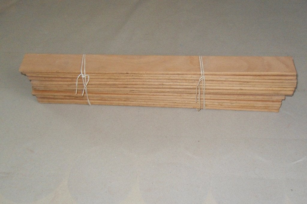 LATTES de lit / Canapé 57.5 cm 5cmEp 0.9cm, Maison & Meubles, Enlèvement, Utilisé, Bois