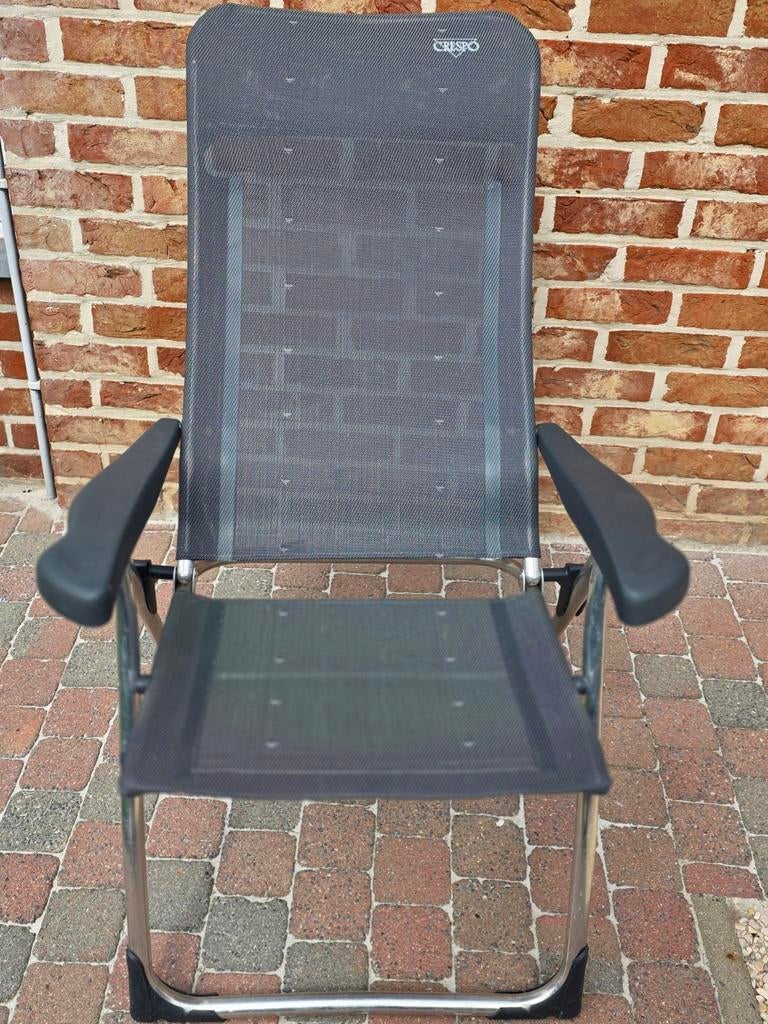 Twee Crespo stoelen met voetsteunen, Caravans en Kamperen, Ophalen