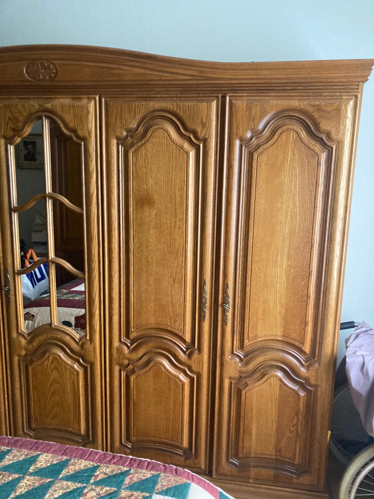 Te koop eiken slaapkamer, Ophalen, Zo goed als nieuw