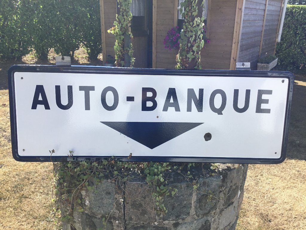 AUTO BANQUE.  1976., Collections, Marques & Objets publicitaires, Enlèvement