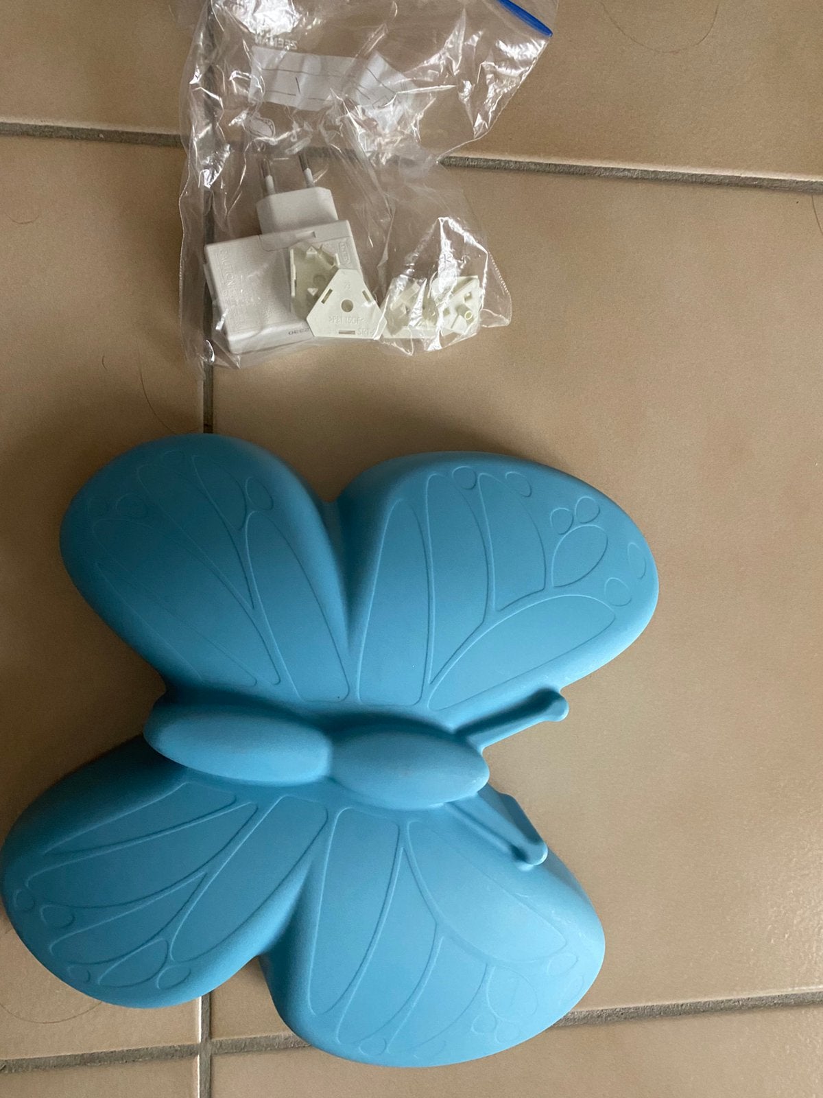 Kinder vlinderlamp, Ophalen, Gebruikt