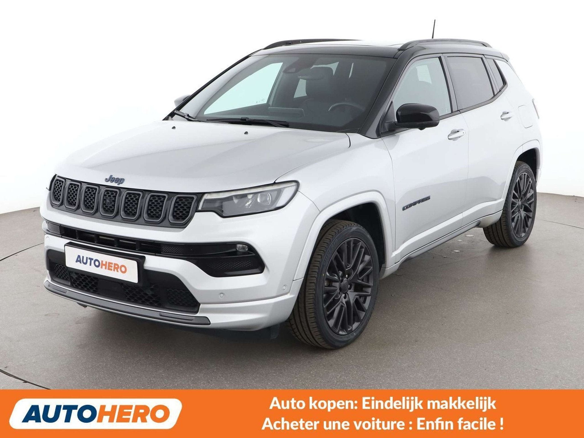 Jeep Compass 1.3 T4 4xe Plug-in Hybrid S (bj 2022), Auto's, Automaat, 1935 kg, Euro 6, Elektrisch