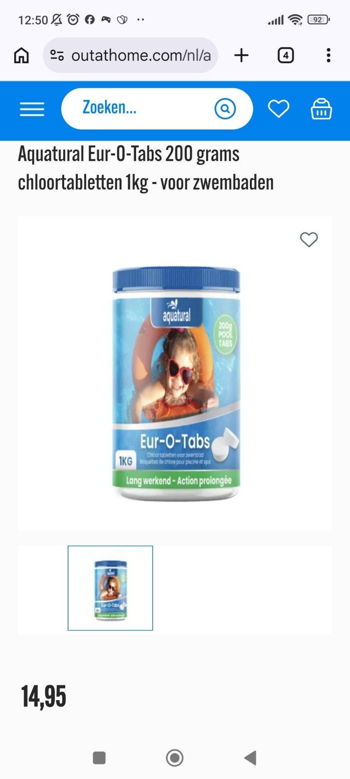Pastilles de chlore pour piscine et spa, Jardin & Terrasse, Enlèvement