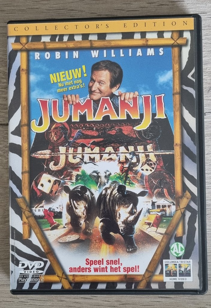 dvd jumanji, Ophalen, Zo goed als nieuw