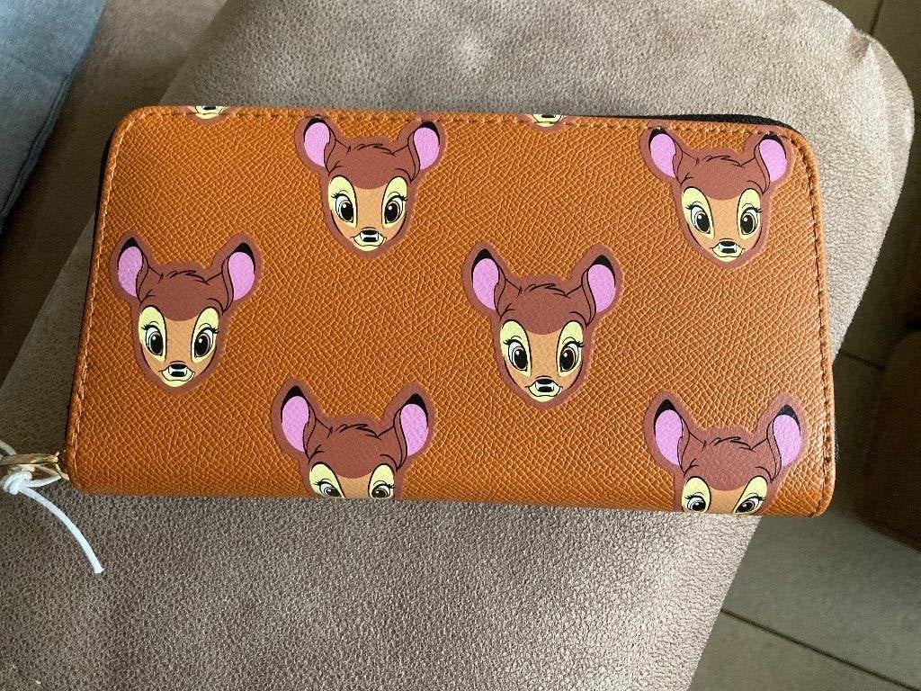 Nieuwe Bambi ( Disney ) portemonnee met rits, Collections, Enlèvement ou Envoi, Bambi ou Dumbo, Neuf