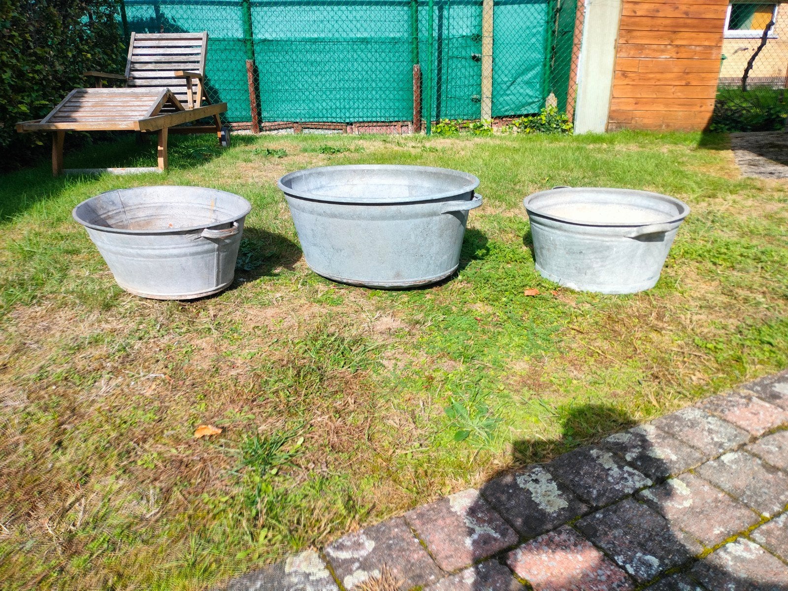 3 zinken kuipen te koop, Tuin en Terras, Ophalen