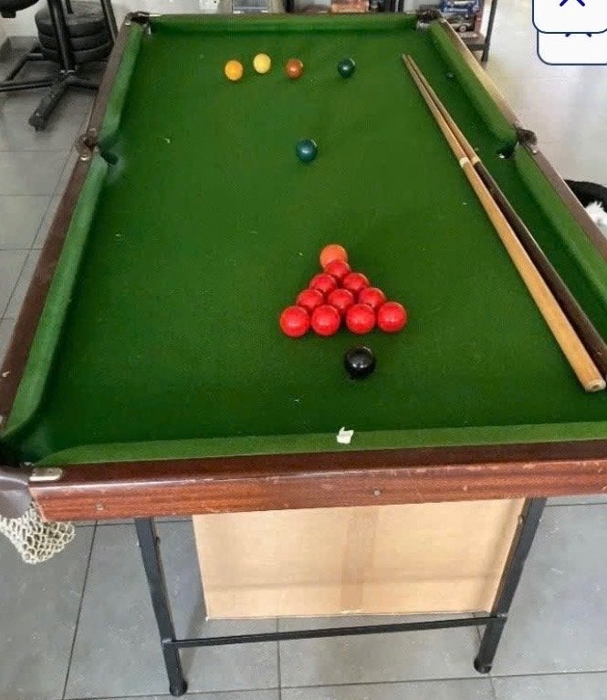 Kleine snookertafel, Sport en Fitness, Biljarten en Poolen, Ophalen, Gebruikt, Snookertafel