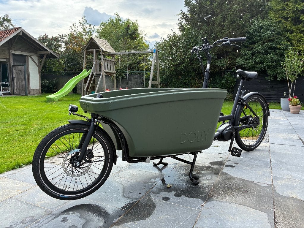 Dolly Bakfiets uit eerste hand, Vélos & Vélomoteurs, Vélos | Vélos avec bac, Autres marques, Comme neuf, Enlèvement, 2 enfants
