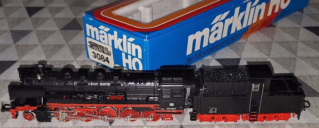 Märklin HO 3084 stoomlocomotief BR50  van de DB, Analogique, Enlèvement ou Envoi, Comme neuf, Locomotive