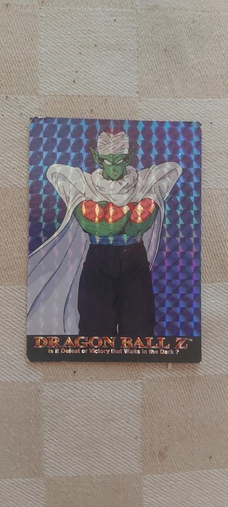 dragonball z kaart glitter card Piccolo hands folded, Hobby en Vrije tijd, Verzamelkaartspellen | Pokémon, Nieuw, Losse kaart
