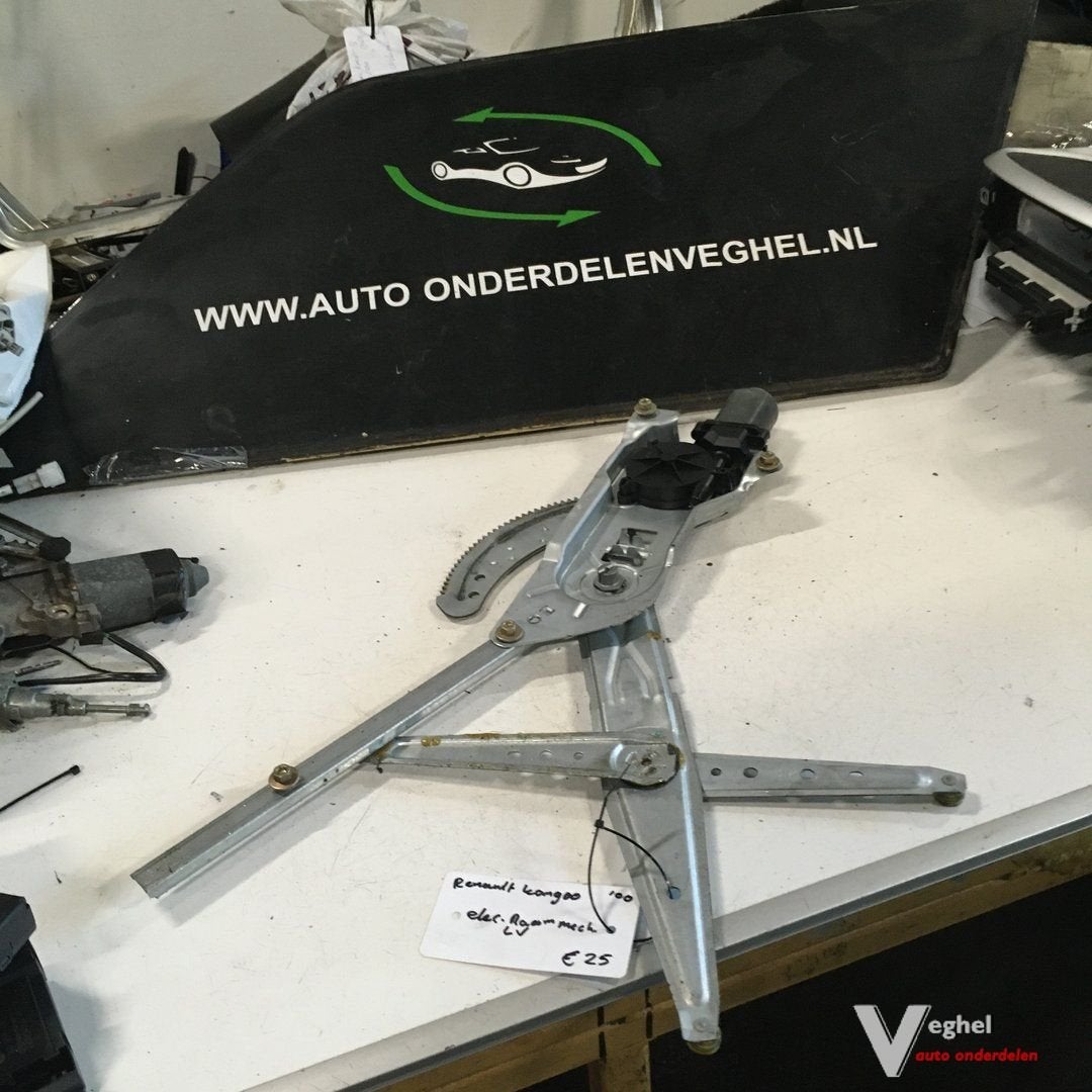 Renault Kangoo 2000 Elektr Raammechanisme met motor Linksvoo, -, Utilisé, -, -