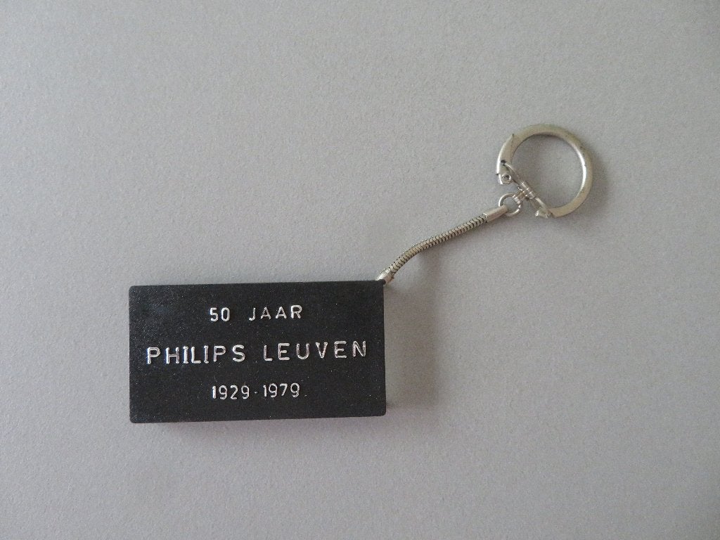 sleutelhanger 50 jaar Philips Leuven 1929-1979, Collections, Enlèvement ou Envoi, Comme neuf, Autres types
