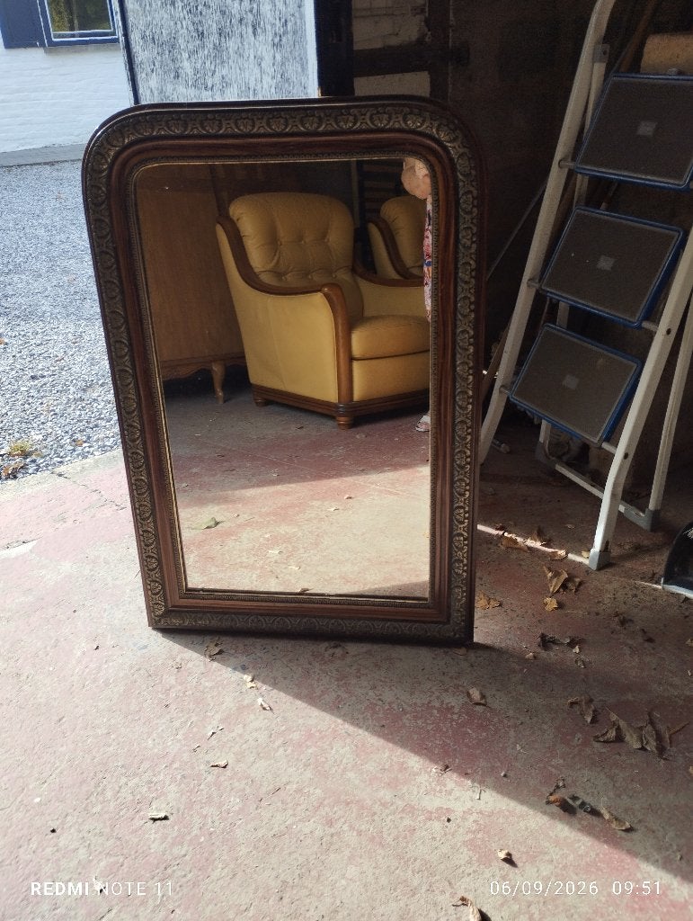 Miroir, Maison & Meubles, Accessoires pour la Maison | Miroirs, Moins de 100 cm, Enlèvement, Utilisé, Rectangulaire