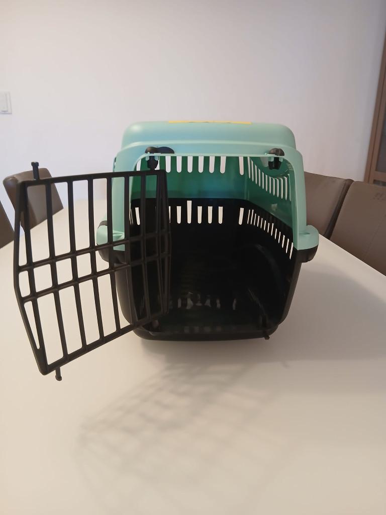 Transportkooi voor dieren - Mintgroen/zwart, Ophalen of Verzenden, Nieuw