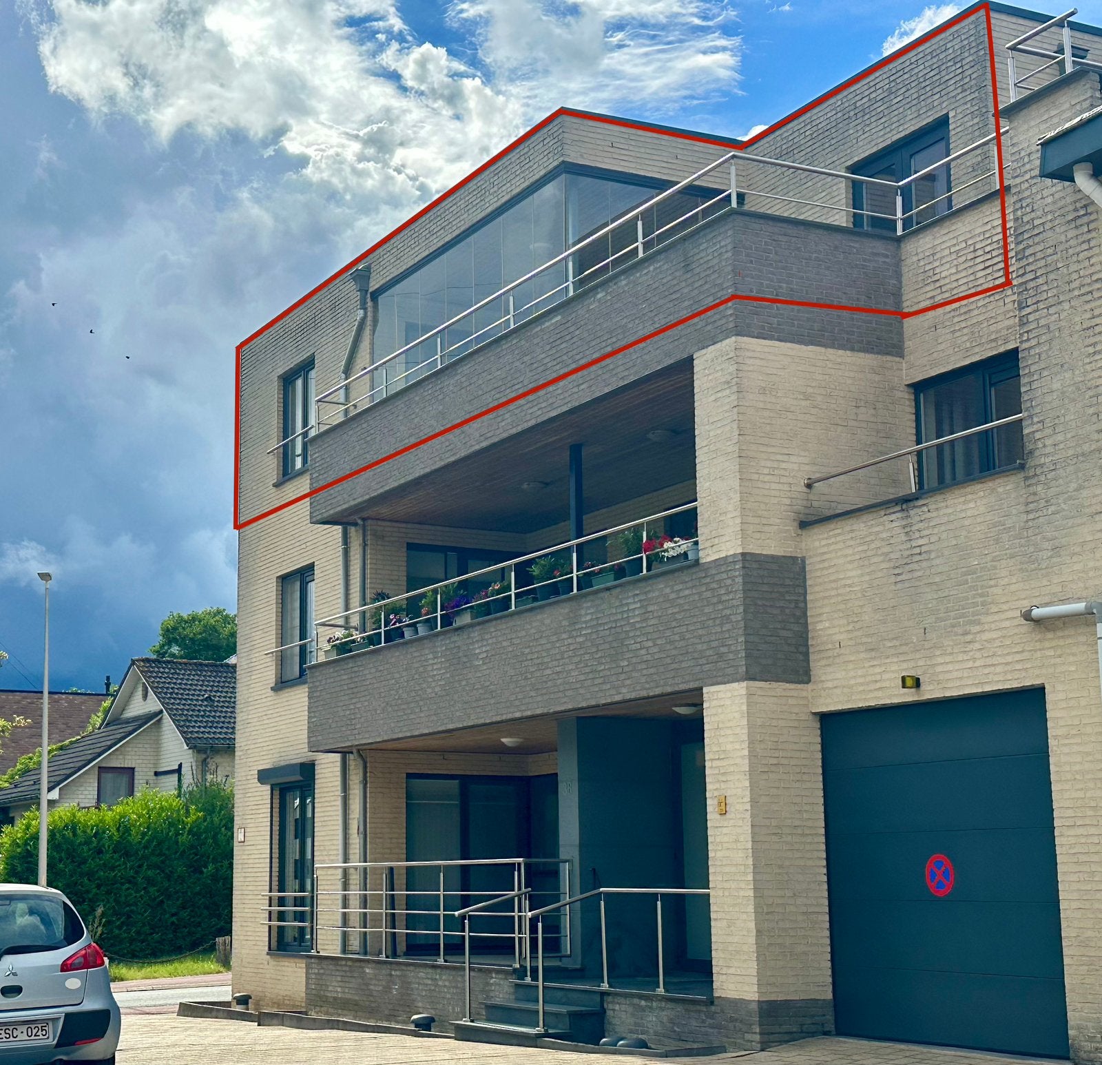 Mooi appartement op topligging, Immo, 114 m², Tot 200 m², 2 kamers, Hasselt
