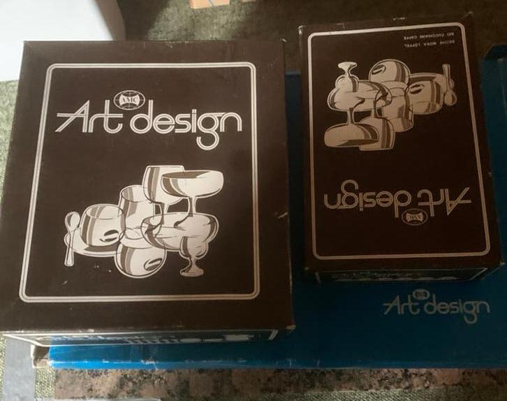 AMC art design espresso set, Antiek en Kunst, Ophalen of Verzenden