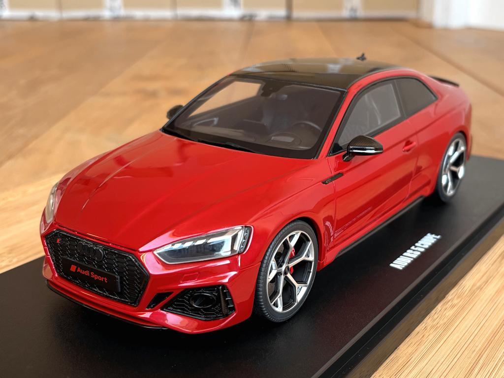 Audi RS5 Coupé Competition rood 1:18 GT Spirit GT457 nieuw, Hobby & Loisirs créatifs, Voitures miniatures | 1:18, Enlèvement ou Envoi