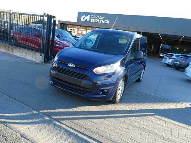 Ford Transit Connect 1.6 TDCi 75pk 3pl Lichte Vracht BTW, Auto's, Euro 5, Blauw, Bedrijf, Parkeersensor