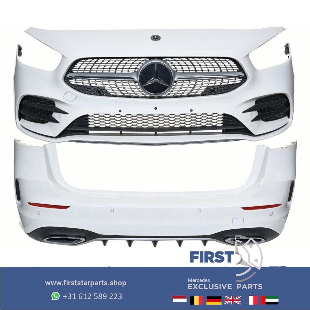 W247 BUMPER SET Mercedes B KLASSE AMG PAKKET VOORBUMPER + AC, Gebruikt, -, Voor, Ophalen of Verzenden