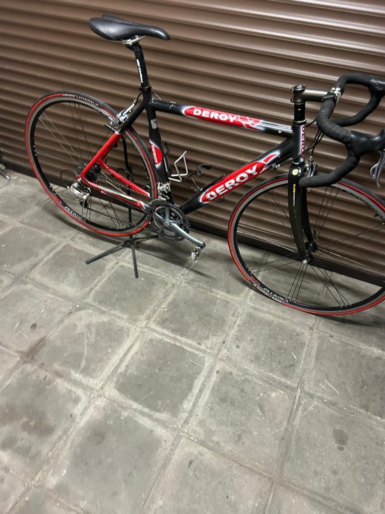 Deroy-fiets uitgerust met Campagnolo Centaur en Record, Fietsen en Brommers, Fietsen | Racefietsen, Overige merken, Aluminium