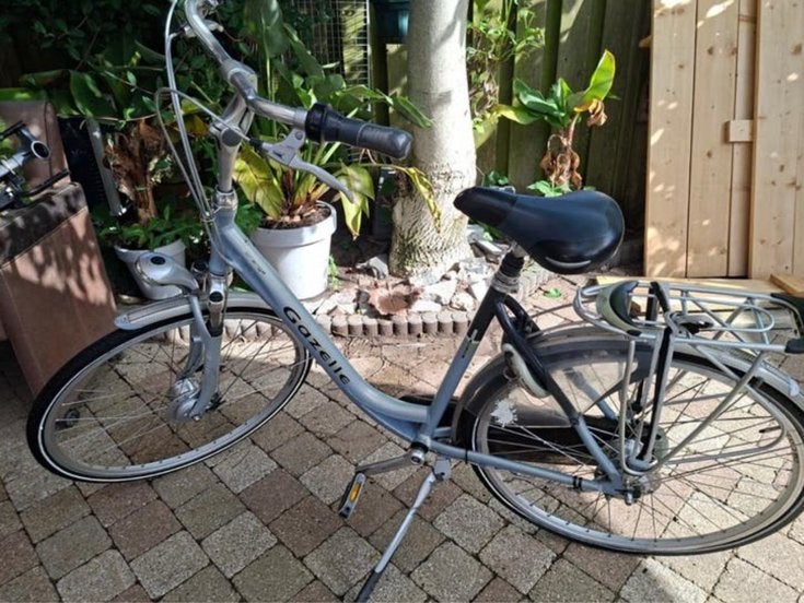 Gazelle damesfiets, Fietsen en Brommers, Fietsen | Dames | Damesfietsen, Ophalen, Zo goed als nieuw, Gazelle