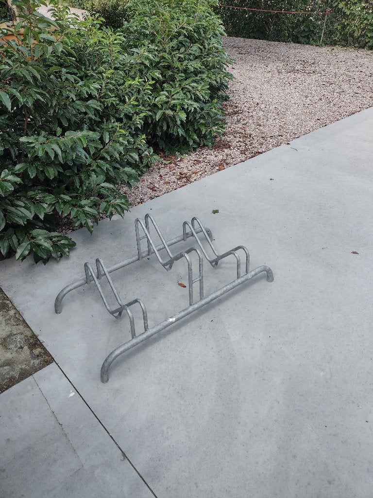 Fietsrek, Ophalen, Gebruikt