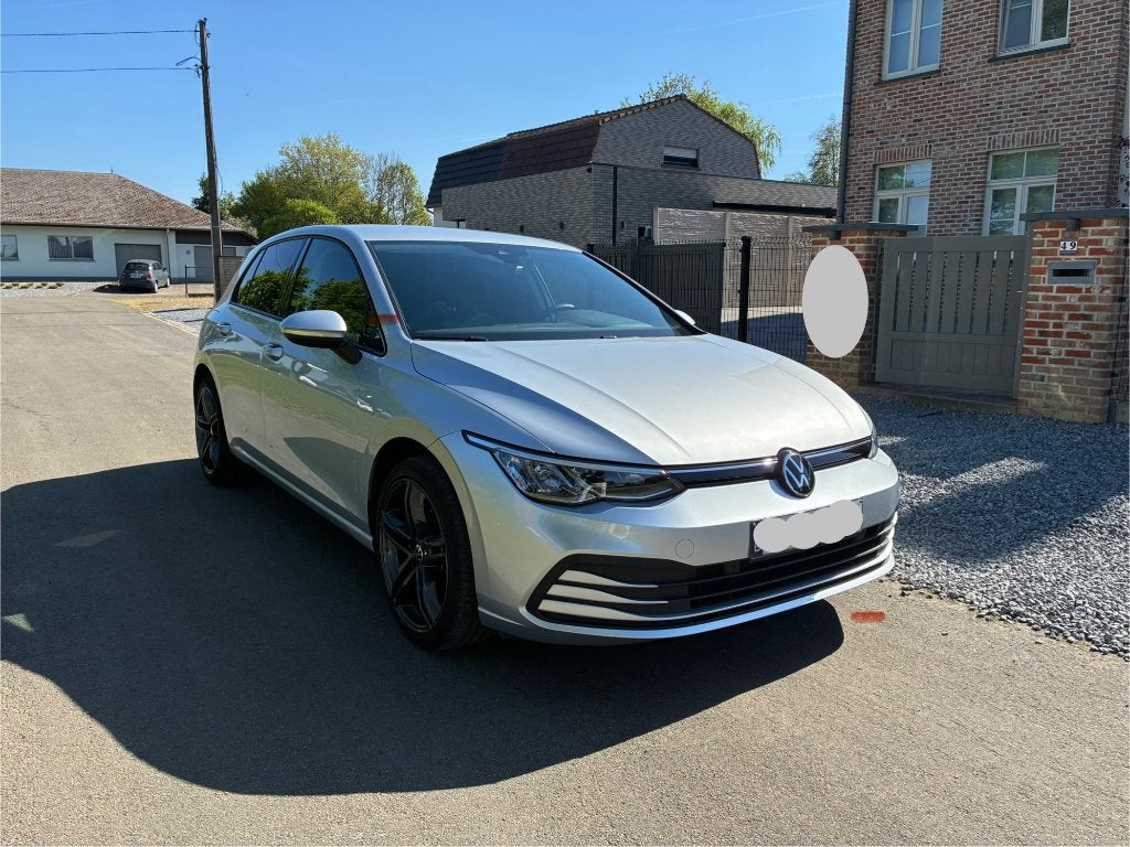 VW GOLF 8 / 1.5 e-TFSE / AUTOMAAT /, Auto's, Volkswagen, Automaat, Stof, 4 cilinders, Bedrijf
