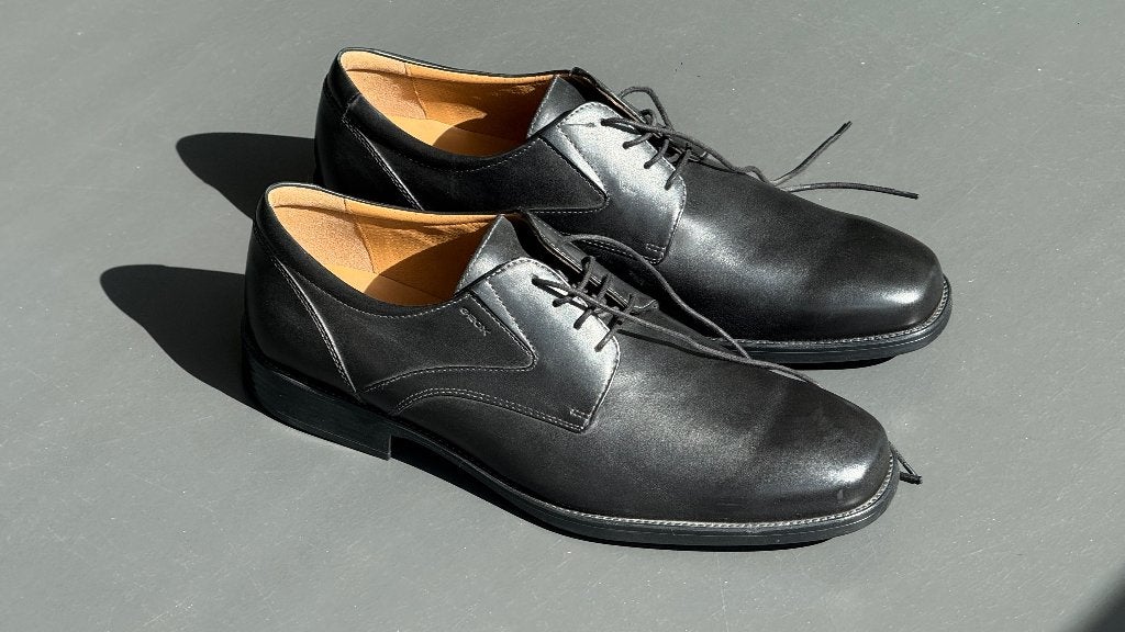 Lederen schoen Geox 46 (nieuw), Kleding | Heren, Schoenen, Zwart, Nieuw, GEOX, Ophalen of Verzenden