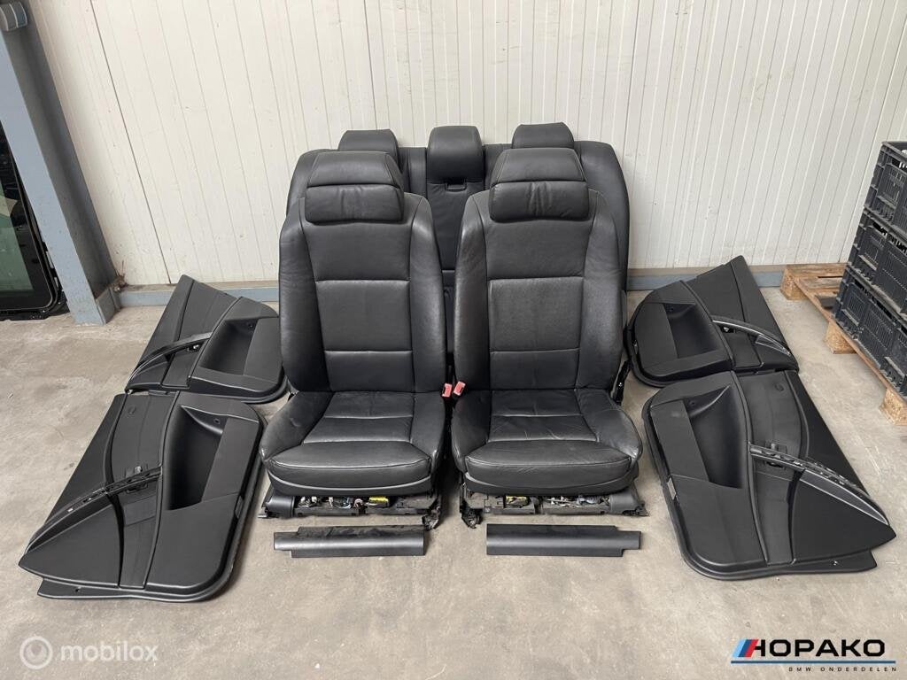 Lederen comfort interieur BMW 5 serie E60 zwart | elektrisch, Auto-onderdelen, Interieur en Bekleding, Gebruikt, Einsteinlaan 5 rijswijk