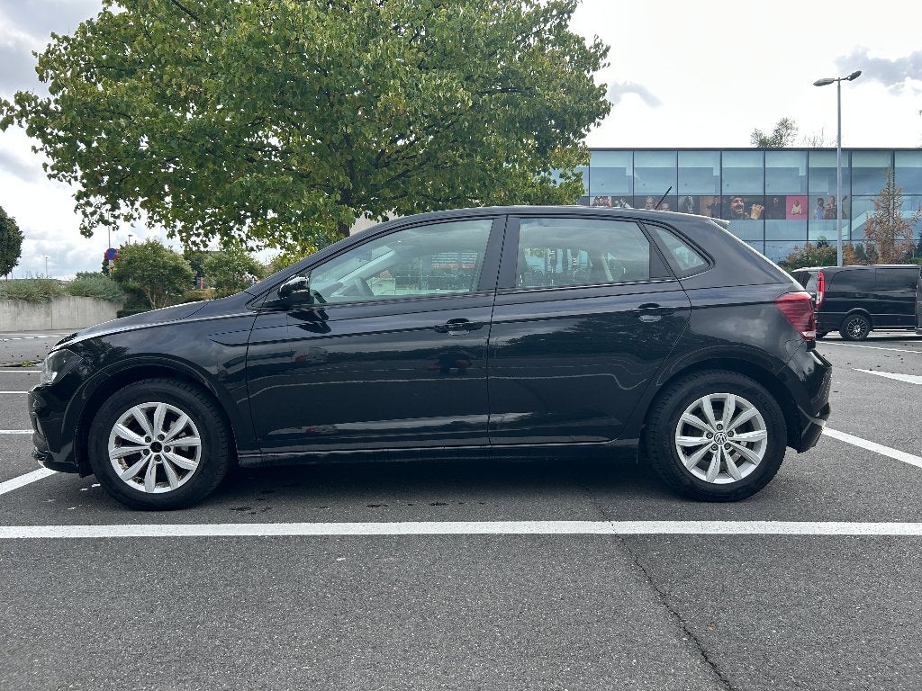 Volkswagen Polo 1.0 – 2020 – 95 pk – 107.000 km, Auto's, 4 deurs, Stof, Zwart, Apple Carplay