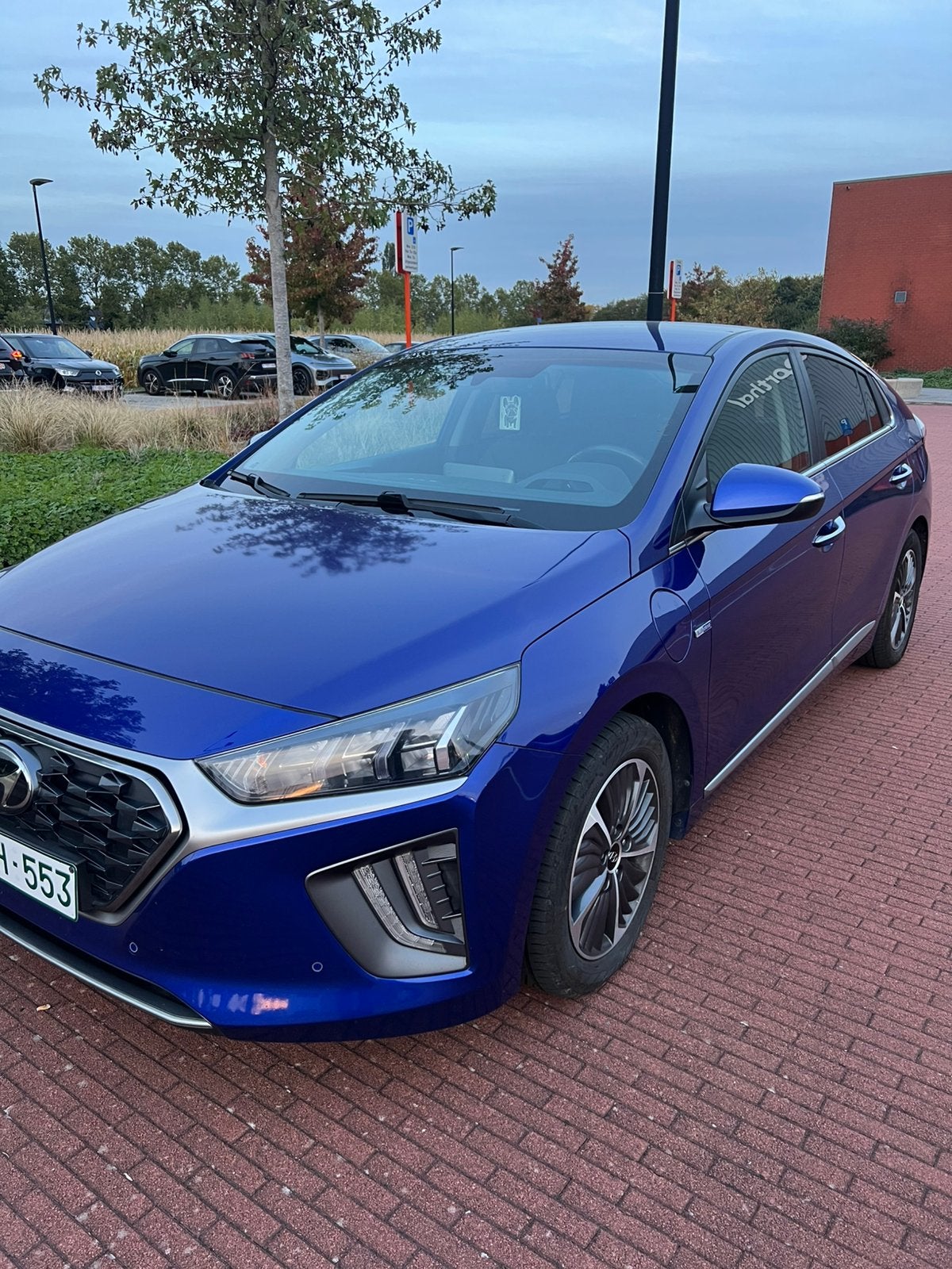 Hyundai ioniq plug in hybride 2021, Automaat, Euro 6, Leder, Grijs