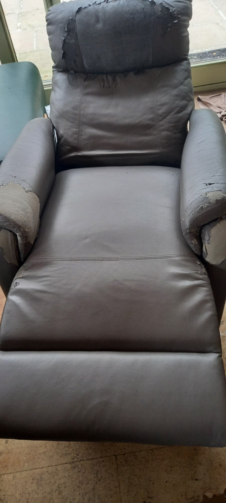 relaxzetel gratis, Huis en Inrichting, Ophalen, Kunststof, Gebruikt, Eenpersoons
