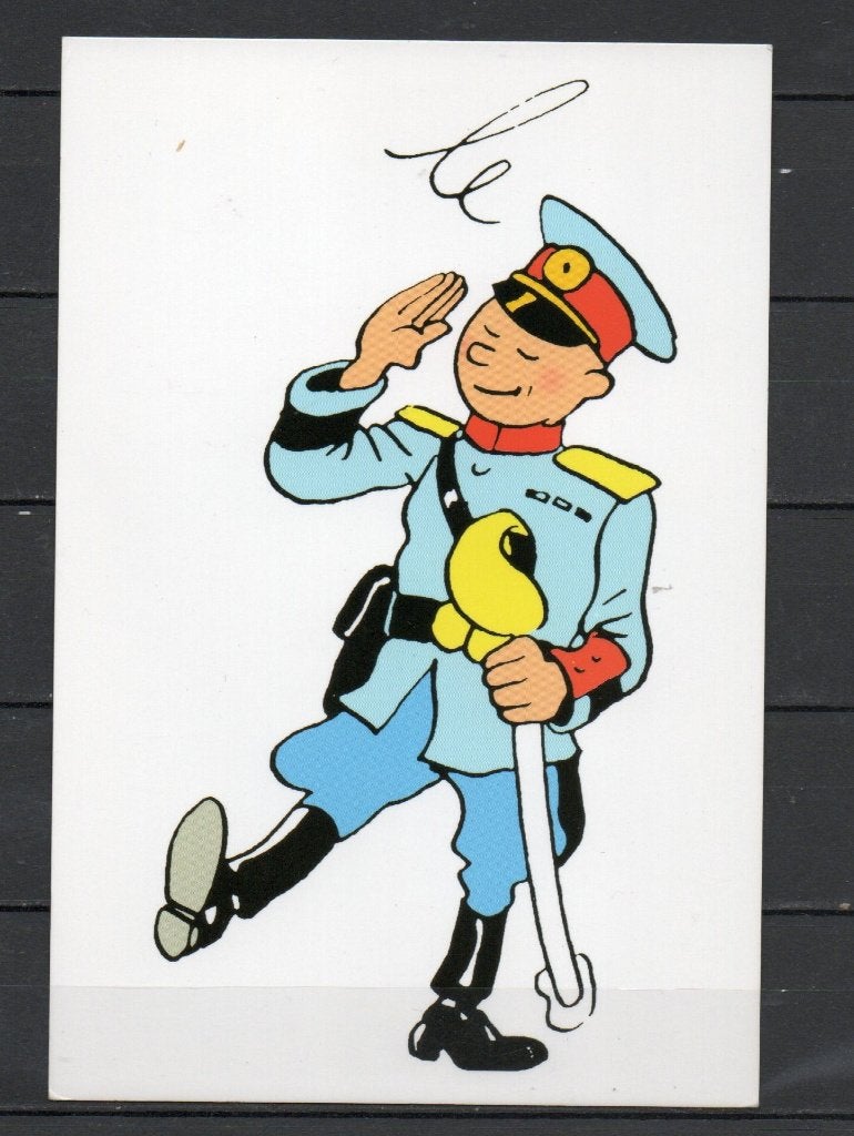 Carte postale : Hergé : Tintin/Kuifje 097 - L'oreille cassée, Collections, Enlèvement