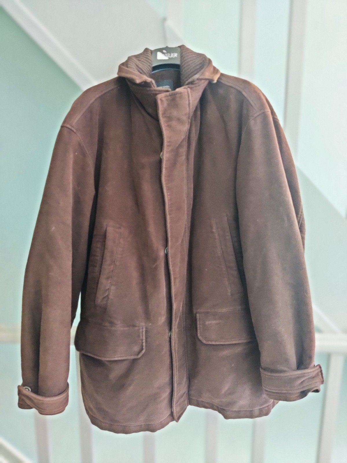 Pierre Cardin warme winterjas bruin maat 50, Kleding | Heren, Jassen | Winter, Ophalen of Verzenden, Maat 48/50 (M), Bruin