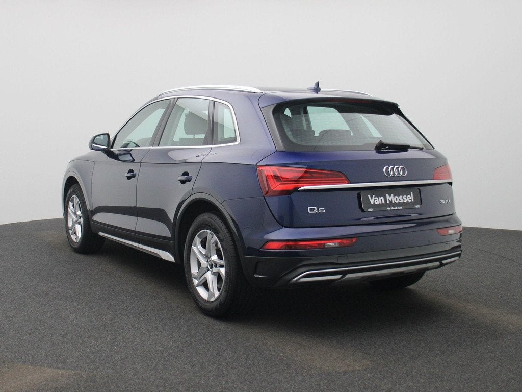 Audi Q5 35 TDI S Tronic Business Edition (automatique), 110 kW, Entreprise, 1655 kg, 124 g/km