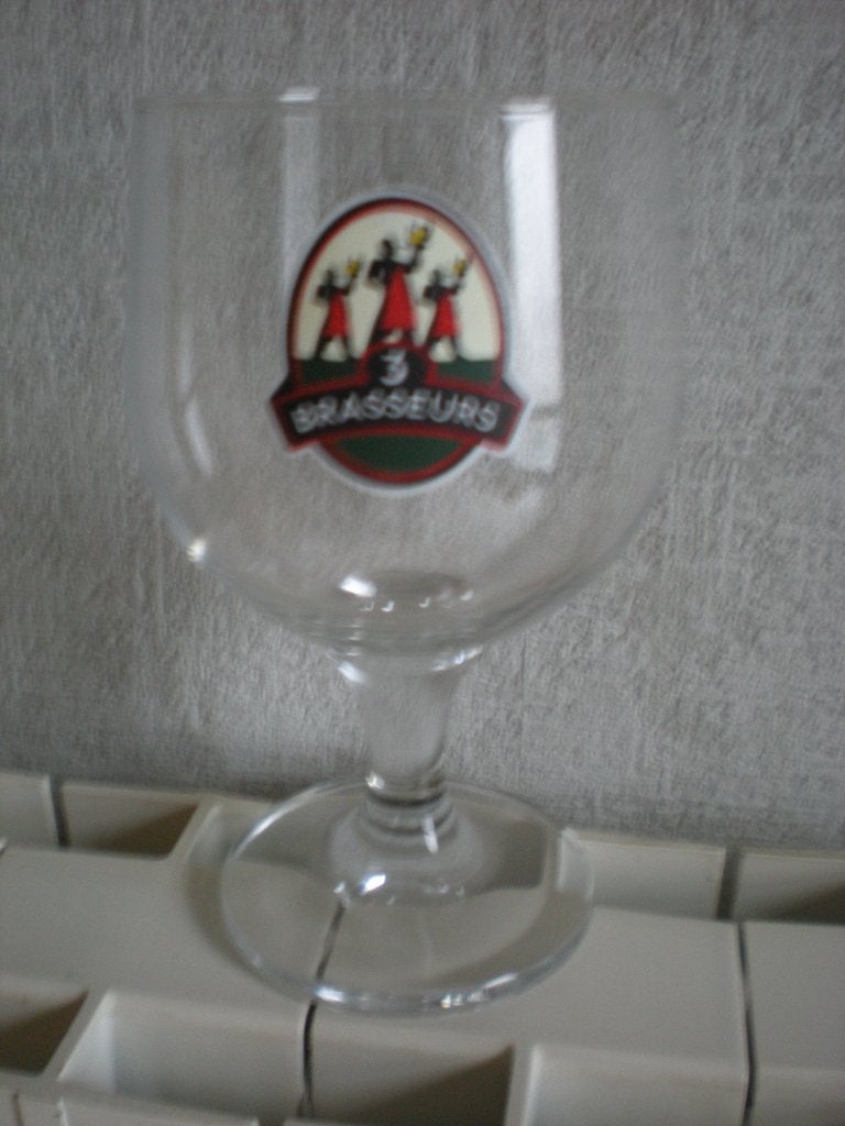 Les 3 brasseurs, Enlèvement ou Envoi, Comme neuf, Verre ou Verres