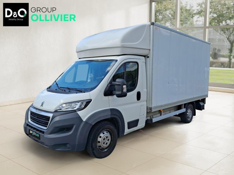 Peugeot Boxer Caisse Alu met lift - Camera, Autos, 2198 cm³, Euro 5, Achat, 4 portes