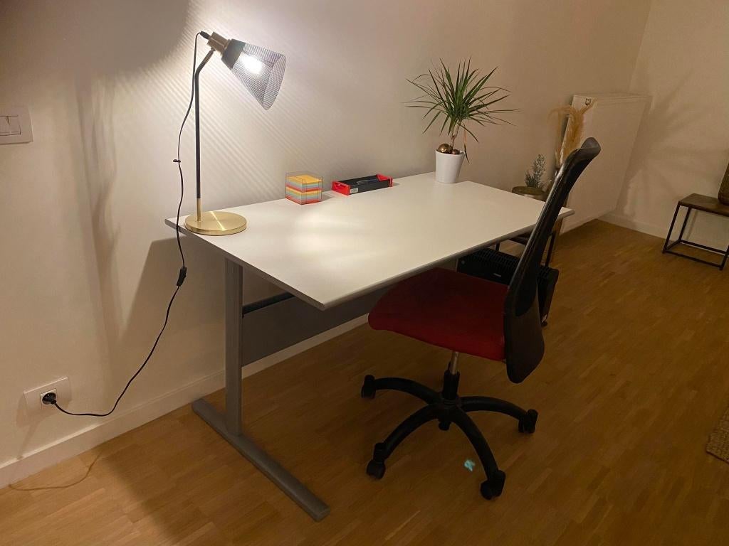 Bureautafel, Scandinave, Goulotte de câbles, Bureau assis-debout, Enlèvement