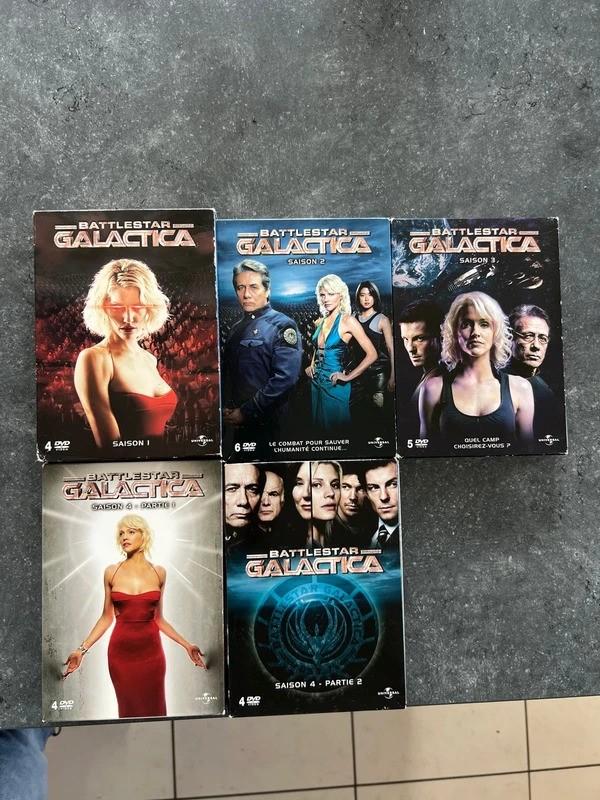 Battlestar Galactica Intégrale DVD, Tous les âges, Enlèvement ou Envoi, Utilisé, Science-Fiction et Fantasy