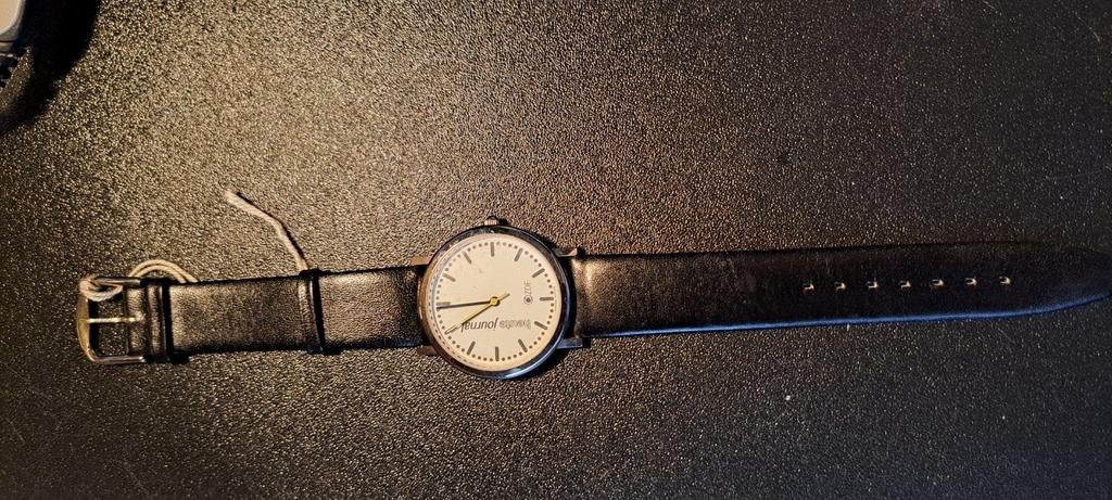 Montre pour homme à bracelet noir, Bijoux, Sacs & Beauté, Bracelets, Envoi