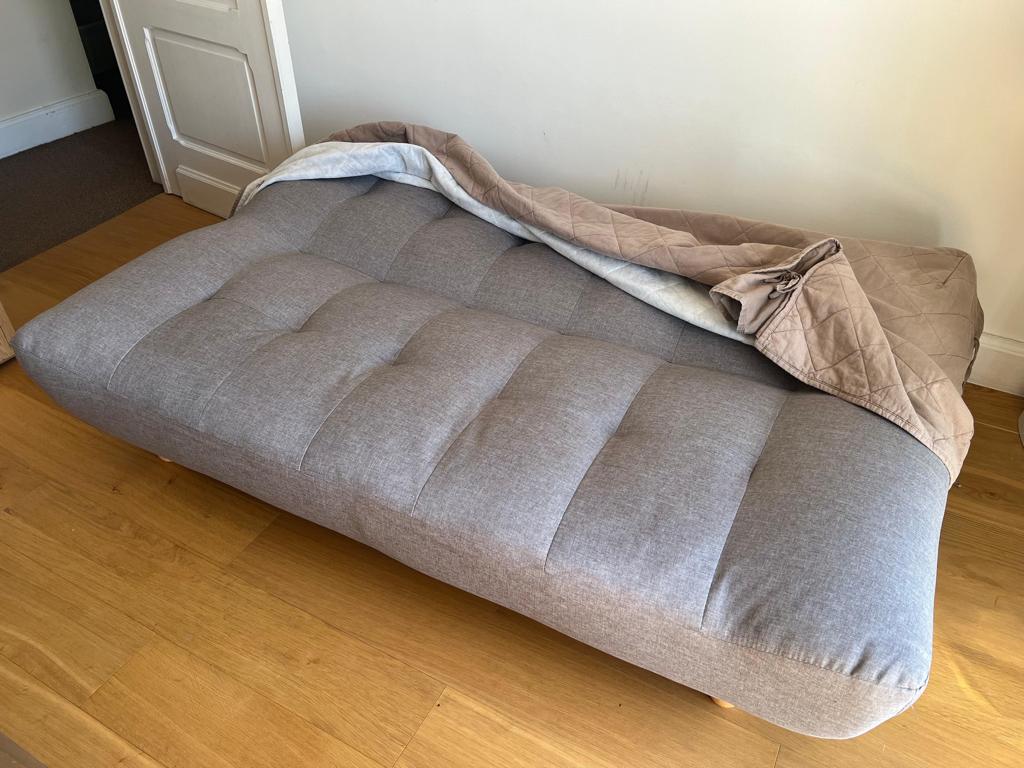 Canapé convertible, 100 à 125 cm, Comme neuf, Enlèvement, Deux personnes