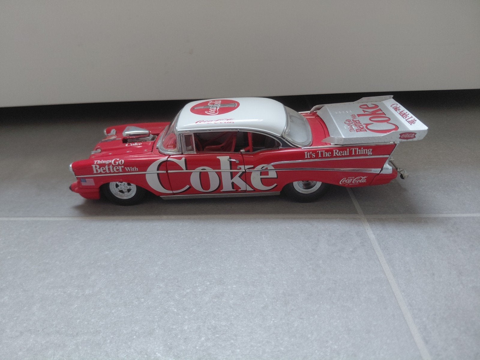 1957 coca cola Chevy  Pro Street Super Chomp (Danbury Mint), Enlèvement ou Envoi, Neuf, Autres types, Autres marques