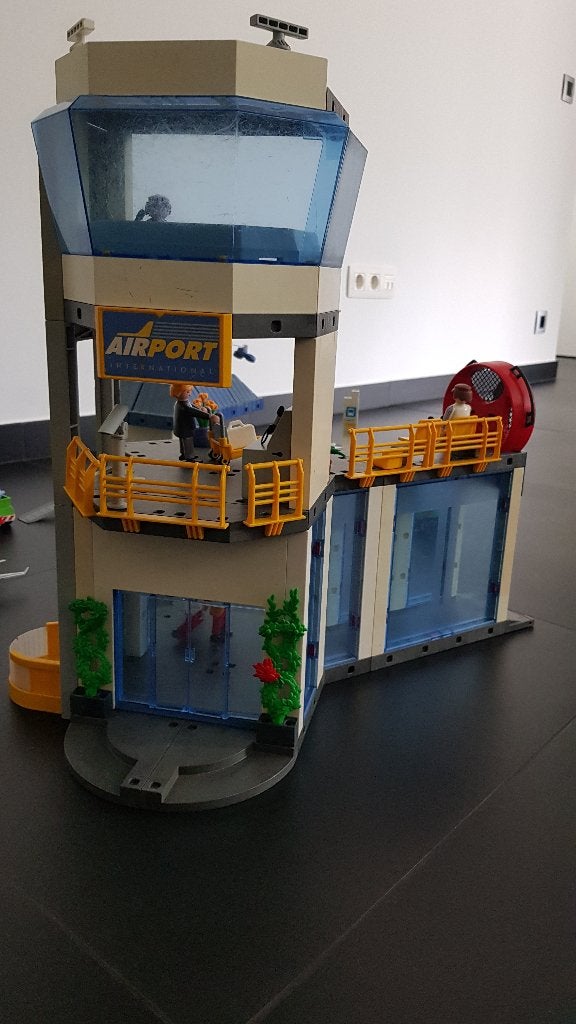 Playmobil vliegtuighaven aeroport, Enlèvement, Utilisé, Autres séries