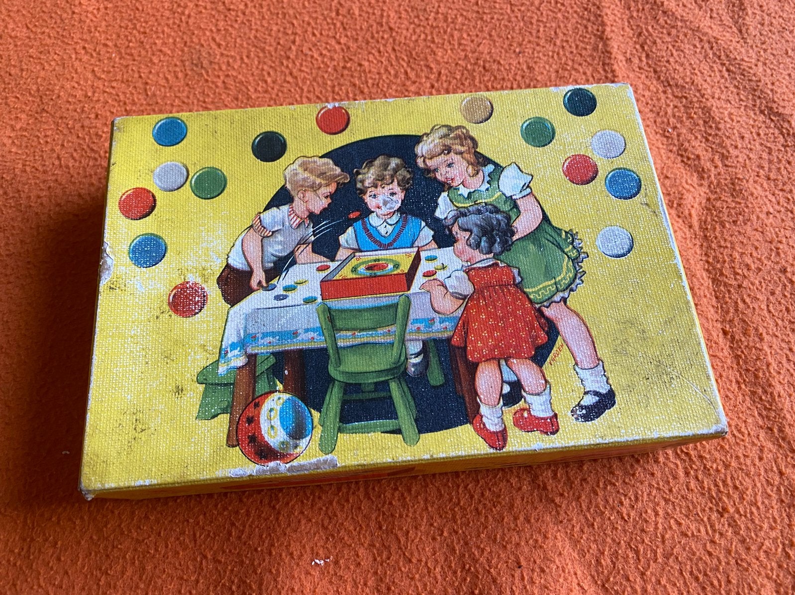 Retro vlooienspel, Ophalen